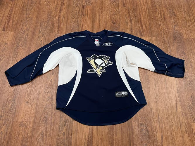 Pittsburgh Penguins Authentic Practice Jersey - Used   58G Dark (midnight) Blue