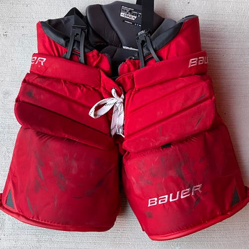 Senior Large Bauer Hockey Goalie Pants Pro Stock (Used)