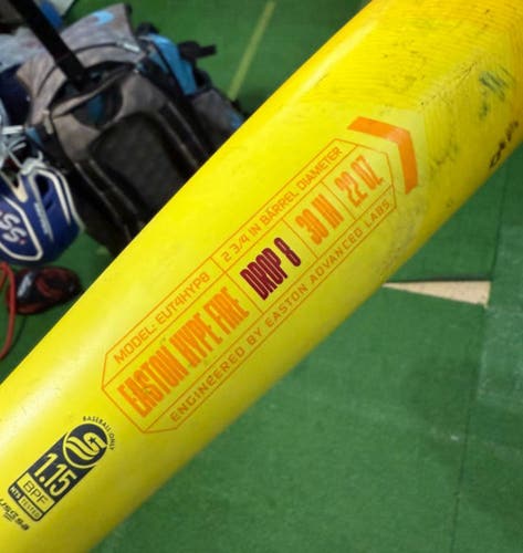 2024 Easton Hype Fire Composite USSSA Certified Bat (-8) 22 oz 30" (Used)