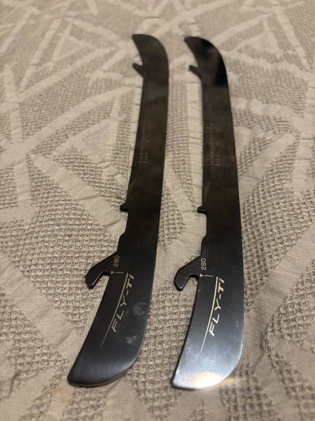 Bauer Fly Ti Hockey Steel Runners, Size 280