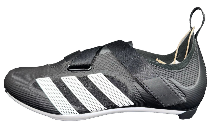 Adidas 3-Bolt The Indoor Cycling Bike Shoes Womens Size 6 Mens Size 5 Black White
