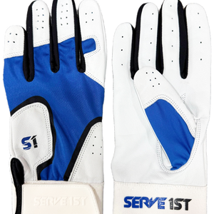Serve 1st Pro Performance Batting Gloves - Royal/Black