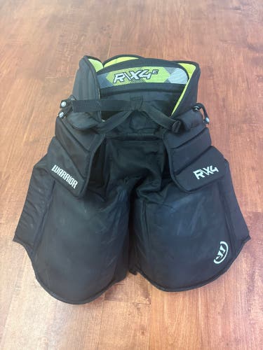 Senior XXL Warrior Ritual X4 E Hockey Goalie Pants (Used) W/ Free Shipping