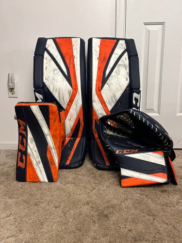 33" CCM Premier II Pro Regular Goalie Full Set (Used)