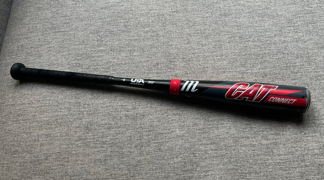 2023 Marucci CAT Connect Hybrid USABat Certified Bat (-11) 19 oz 30" (Used)