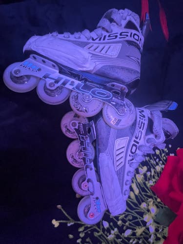 Mission Inhaler AC4 Inline Skates Wide Width Size 5.5 (Used)