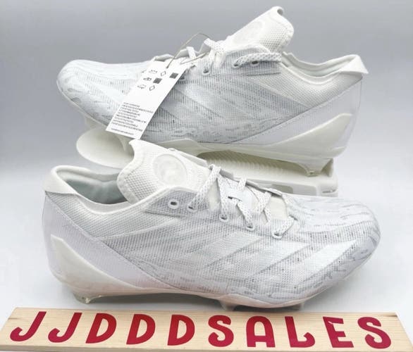 Adidas Adizero Electric Speed Juice Football Cleats White IE4413 Men’s Sz 10.5 NWT  New
