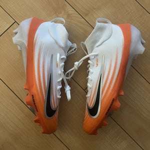 Nike Air Zoom Vapor Pro 1 Orange White Football Cleats HM8850-103 Size 7.5