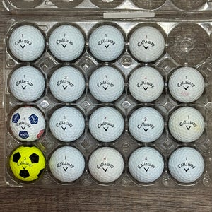 19 Callaway Chrome Soft Golf Balls - 5A MINT CONDITION ONLY