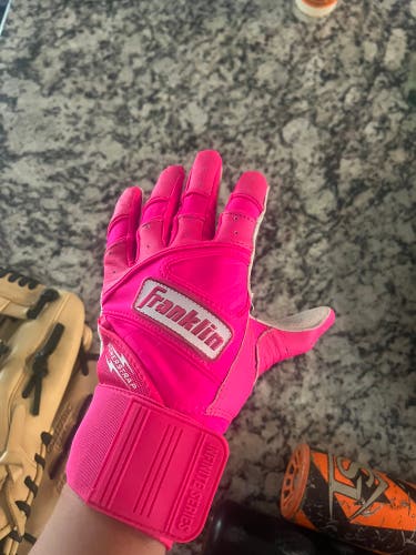 Large Franklin Powerstrap Batting Gloves (Used)