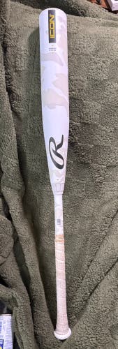 2025 RAWLINGS ICON USSSA Certified Bat (-8) 24 oz 32" (Used)
