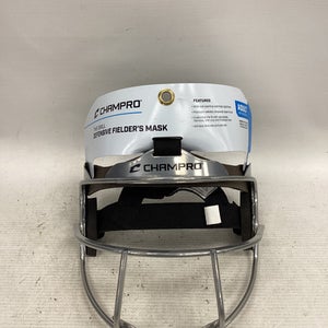 Used Champro FIELDERS MASK BB/SB Fielders Mask Grey One Size 11851-S000038060