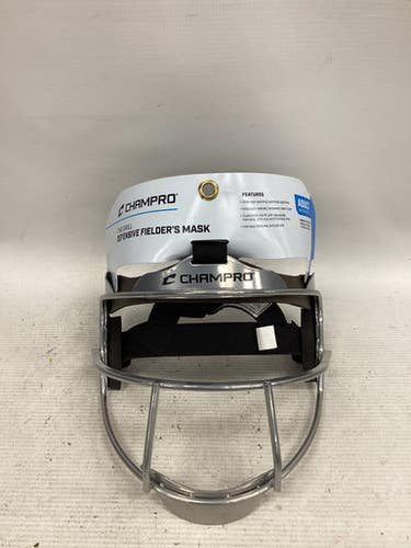 Used Champro FIELDERS MASK BB/SB Fielders Mask Grey One Size 11851-S000038060