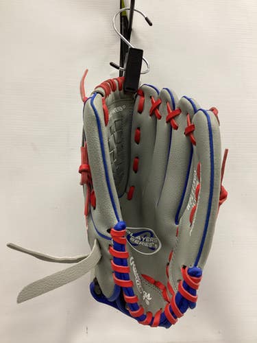Used Rawlings PLAYERS SERIES BB/SB Glove RH Throw Grey 11 1/2" 11851-S000038121