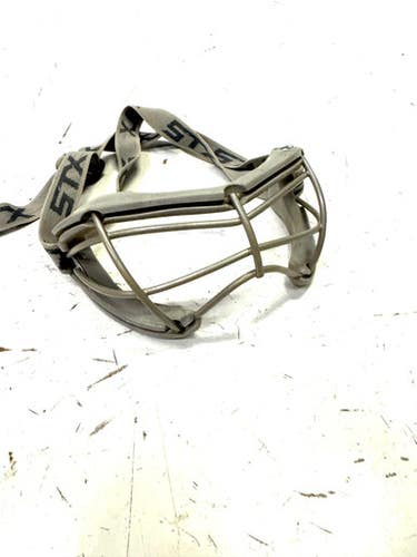 Used STX 2SEE Lacrosse Facial Protect Grey Junior 11860-C000298230