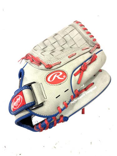 Used Rawlings WPL115 BB/SB Glove RH Throw Grey 11 1/2" 11860-C000298229