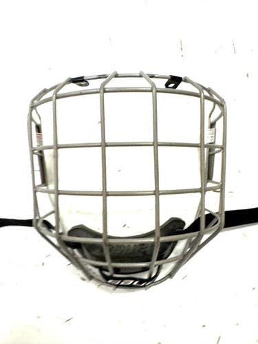 Used Bauer Hockey Wire Mask Grey LG 11860-C000298213