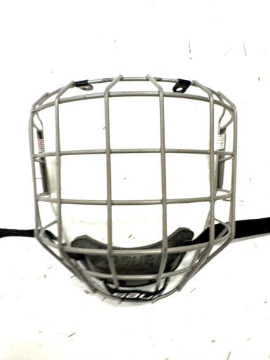 Used Bauer Hockey Wire Mask Grey LG 11860-C000298213