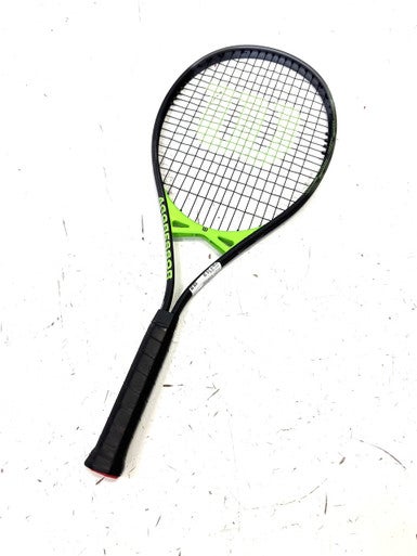 Used Wilson AGGRESSOR Adult Tennis Racquet Black 4 3/8" 11860-C000298198