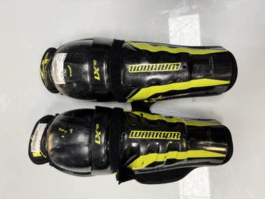 Used Warrior LX40 Junior Shin Guards Black 11" 11860-S000298265