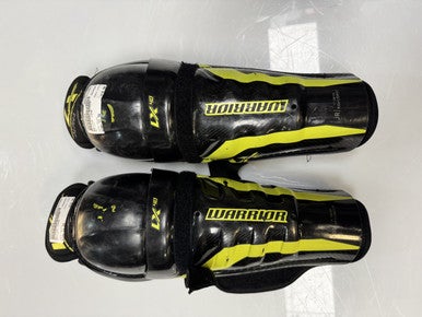 Used Warrior LX40 Junior Shin Guards Black 11" 11860-S000298265