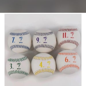 (New) New WEIGHTED TRAINING BASEBALLS -