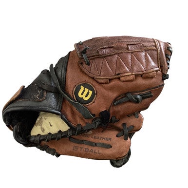 Used Wilson PRO T-BALL BB/SB Glove T-ball Brown 10 1/2" 11760-S000082304