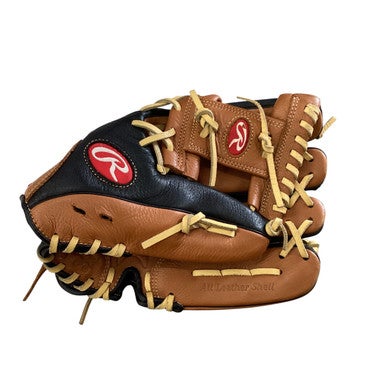 Used Rawlings PRODIGY SERIES BB/SB Glove RH Throw Black And Copper 11 1/2" 11760-S000082303