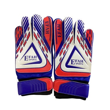 Used EFAH SPORTS KEEPER GLOVES Soccer Goalie Gloves Royal Blue 7 11760-S000082274