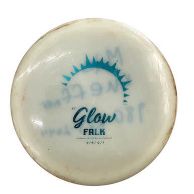 Used FALK GLOW DRIVER Disc Golf Driver White 11760-S000082247