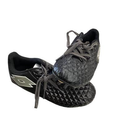 Used Lotto Soccer Cleats Black Youth 13.0 11760-S000082217