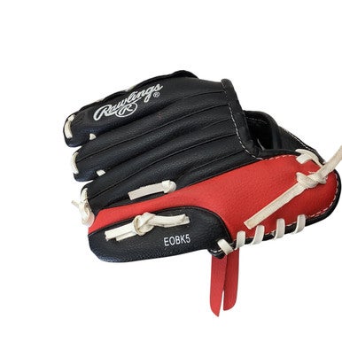 Used Rawlings PLAYER SERIES BB/SB Glove RH Throw Black 8" 11760-S000082219