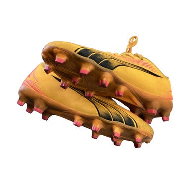 Used Puma Soccer Cleats Yellow Junior 03 11760-S000082211