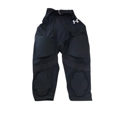 Used Under Armour Youth FB Integrated Pants Black XL 11760-S000082191