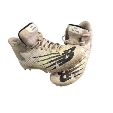 Used New Balance LAX Cleats Boys White Youth 06.5 11760-S000082179