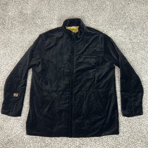 Nike Jacket Mens 3XL Black Embroidered LeBron James Velvet Kings Court Velour