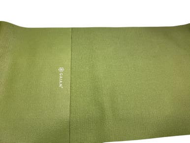 Used Gaiam Yoga Mat Kelly green 11347-S000255933
