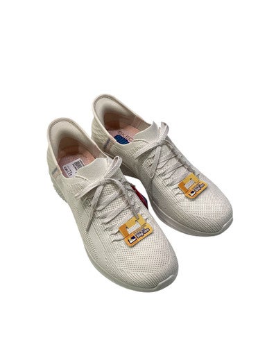 Used SKECHERS SLIP INS Running/X-Train Shoes W Beige Senior 9.5 11347-S000255900