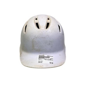 Used Demarini HELMET NO MASK Batting Helmet No Mask White LG 11347-S000255896