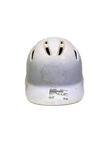 Used Demarini HELMET NO MASK Batting Helmet No Mask White LG 11347-S000255896