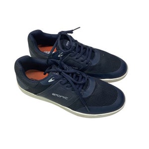 Used Etonic ORTHOLITE Mens Golf Shoes Navy Blue Senior 8.5 11347-S000255868
