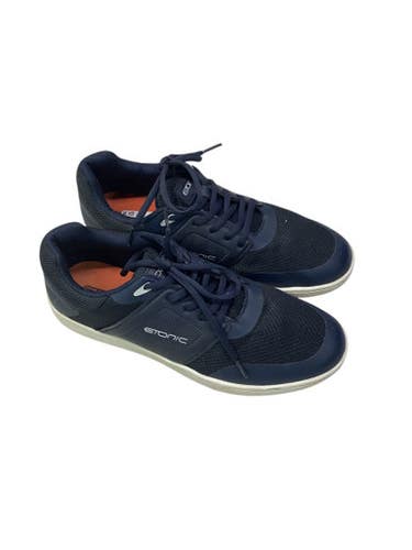 Used Etonic ORTHOLITE Mens Golf Shoes Navy Blue Senior 8.5 11347-S000255868