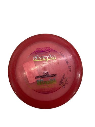 Used Innova CHAMPION WRAITH Disc Golf Driver Red 160g 11347-S000255855