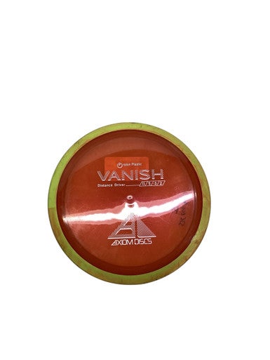 Used Axiom VANISH Disc Golf Driver Orange 174g 11347-S000255845