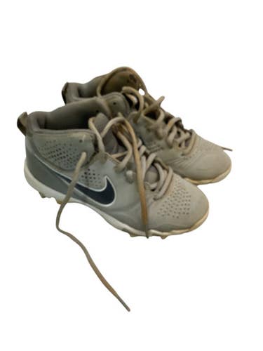 Used Nike FASTFLEX BB/SB Cleats Grey Junior 02 11347-S000255841