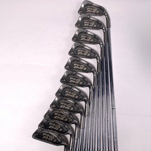 Ping Zing 2 Iron Set 2-PW+SW+LW White Dot 3* Up DG S400 Stiff Steel RH +1''