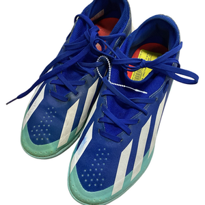 Used Adidas CRAZYFAST Soccer Indoor Shoes Royal Blue Junior 04.5 11613-S000168364