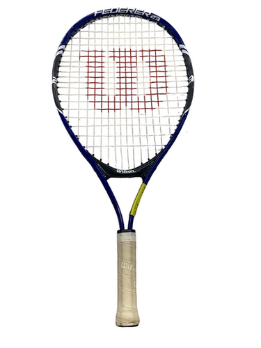Used Wilson FEDERER 23 Junior Tennis Racquet Navy Blue 23" 11613-S000168343