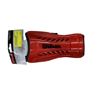 Used Wilson Soccer Shin Guards Junior Red Junior 11613-S000168316