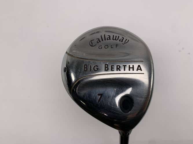 Callaway Big Bertha 2004 7 Fairway Wood 21* Big Bertha Gems Regular Mens RH